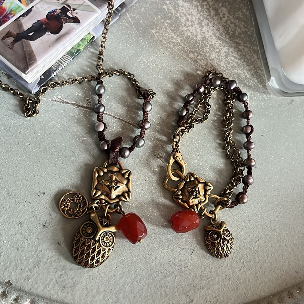 Lucky Brand Antique Gold Jewelry Set